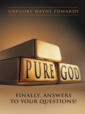 cover image of Pure God
